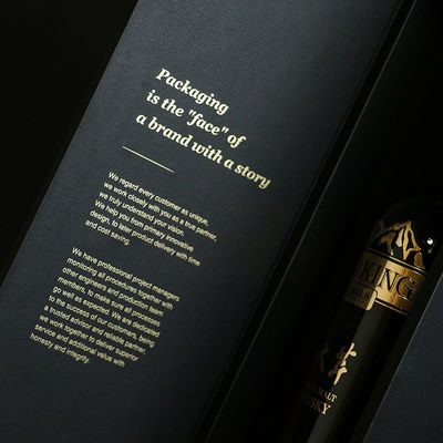 Custom Luxury Mahogany Wine Box Magnetic Whiskey Packaging Box for Premium Spirits and Champagne