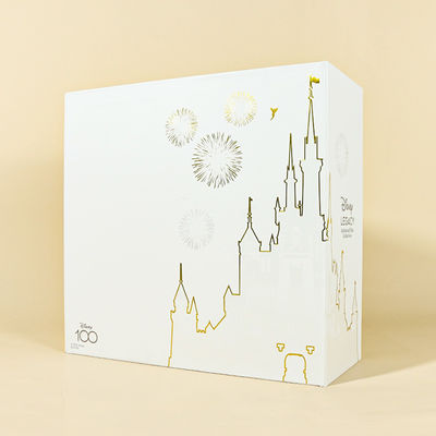 Anniversary Limited Edition Packaging Foil Stapming Embossing Custom Book Style Boxes