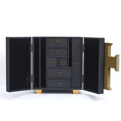 Custom Entertainment Wooden Premium Packaging Box With Drawer