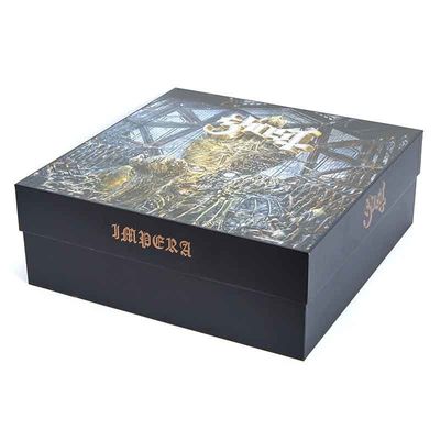 Custom Luxury Wooden Box Entertainment Packaging With Laser Engraved Logo Drawer Structure