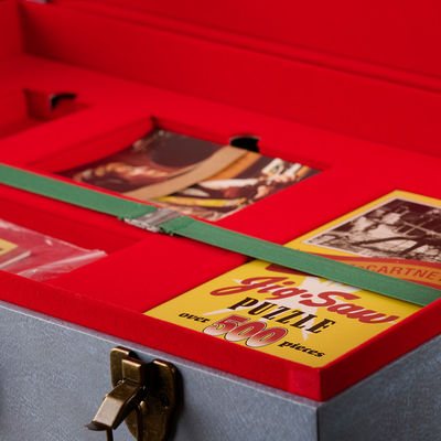 Custom Suitcase-Style Vinyl Record Packaging Luxury Limited Edition Album Box