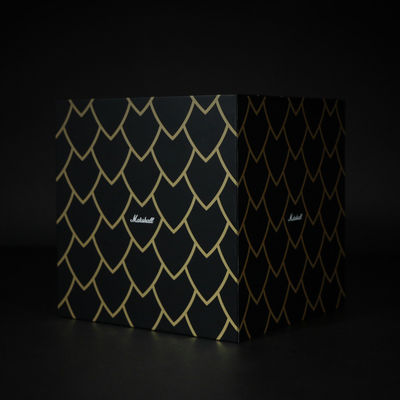 Marshall Hot Stamping Logo Gift Box Custom Rigid Magnetic Box Packaging