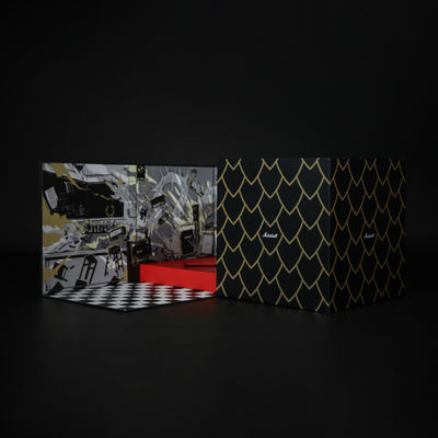 Marshall Hot Stamping Logo Gift Box Custom Rigid Magnetic Box Packaging