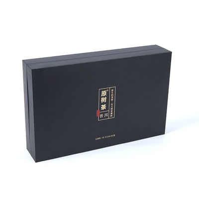Custom Tea Gift Packaging Box Recyclable Wooden Box Paper Bag With Logo