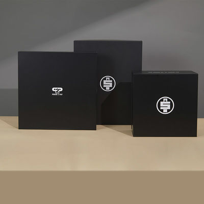 Luxury Matte Flip Top Electronic Product Packaging Clamshell Gift Packaging Box