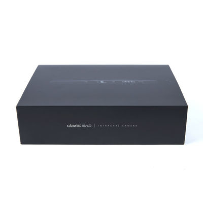 Matte Black Electronic Product Packaging Luxury Gift Packaging With Custom Logo Sleeve