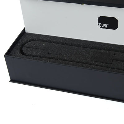 Matte Black Electronic Product Packaging Luxury Gift Packaging With Custom Logo Sleeve
