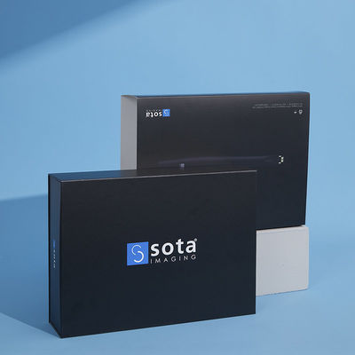 Matte Black Electronic Product Packaging Luxury Gift Packaging With Custom Logo Sleeve