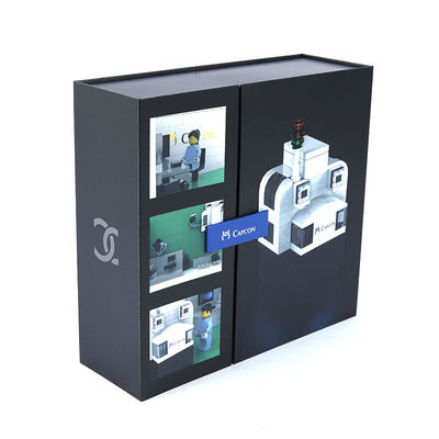 Custom Magnetic Double Opening Clamshell Gift Box Eco Friendly Packaging Box