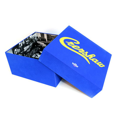 Compostable Velvet Jewelry Packaging Box Custom Luxury Cardboard Gift Box