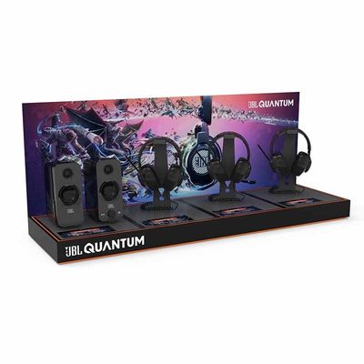 Headphone Audio Display Combination Functional Audio Ad POS POP Display Stands