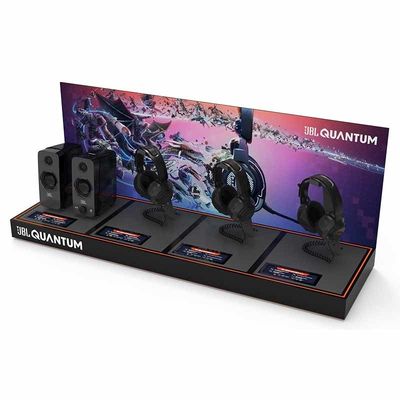 Headphone Audio Display Combination Functional Audio Ad POS POP Display Stands