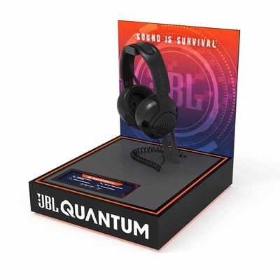 Headphone Audio Display Combination Functional Audio Ad POS POP Display Stands