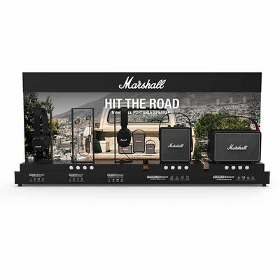 Multifunction Countertop Speaker Display Stand Audio Headphone Acrylic Display Rack Stand Holder Set