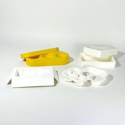 Recyclable Eco Friendly Pulp Tray Packaging Biodegradable Green Paper Cardboard Fiber Tray