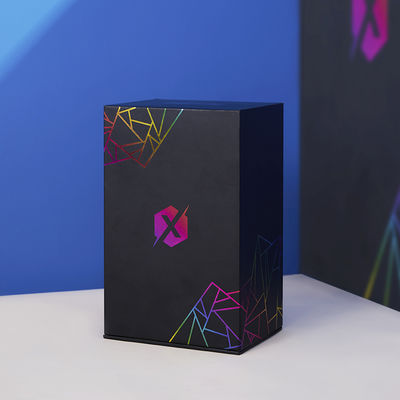 Colorful Neon Rigid Cardboard Jewelry Gift Packaging Pull Out Drawer Box Bespoke Box
