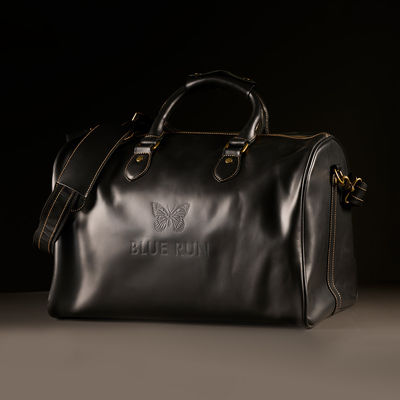 Genuine Leather Soft Light 6 Bottle Functional Wine Duffle Bag With Single Bottle Carrier Packaging