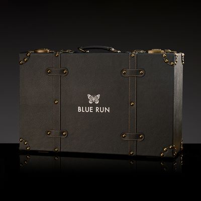 Leather Whiskey Suitcase Packaging Three Bottles Wine Luggage Travel Case With Handle