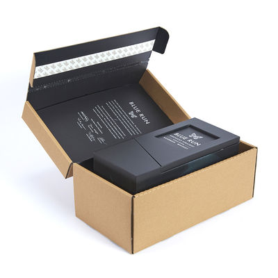 Unique Shape Design Wooden Wine Packaging Box 750ml Bottle With 3D Raster Stamping MOQ 500