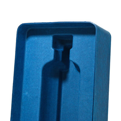 Custom Printed Eco-Friendly Biodegradable Recycled Molded Pulp Tray Dry Pressing Storage Box Food Container