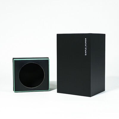 Elegant Sturdy Glass Bottle Gift Boxes Premium Beverage Packaging Lid and Base Box With Foam EVA Insert