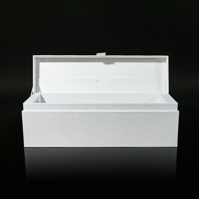 Luxury Rectangular White Textured Magnetic Rigid Box Embossing Stamping Packaging with Insert for Premium Products