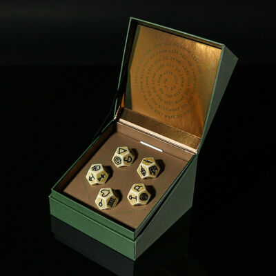 Custom Luxury Embossing Hot Stamping Rigid Cardboard Clamshell Box Green with Insert