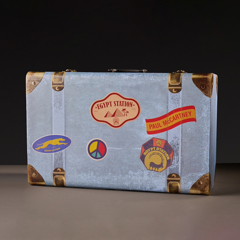 Custom Suitcase-Style Vinyl Record Packaging Luxury Limited Edition Album Box
