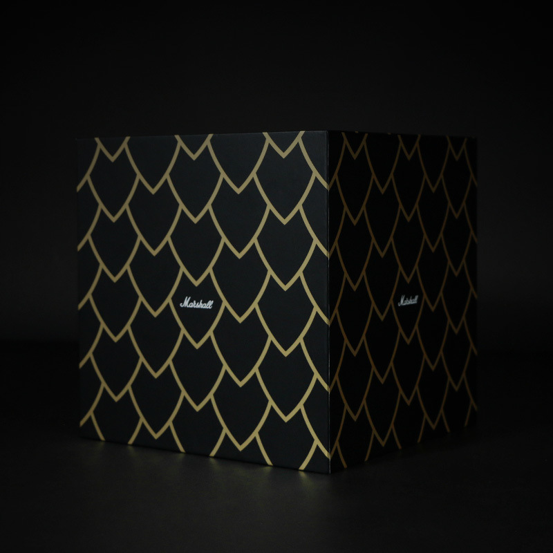 Marshall Hot Stamping Logo Gift Box Custom Rigid Magnetic Box Packaging