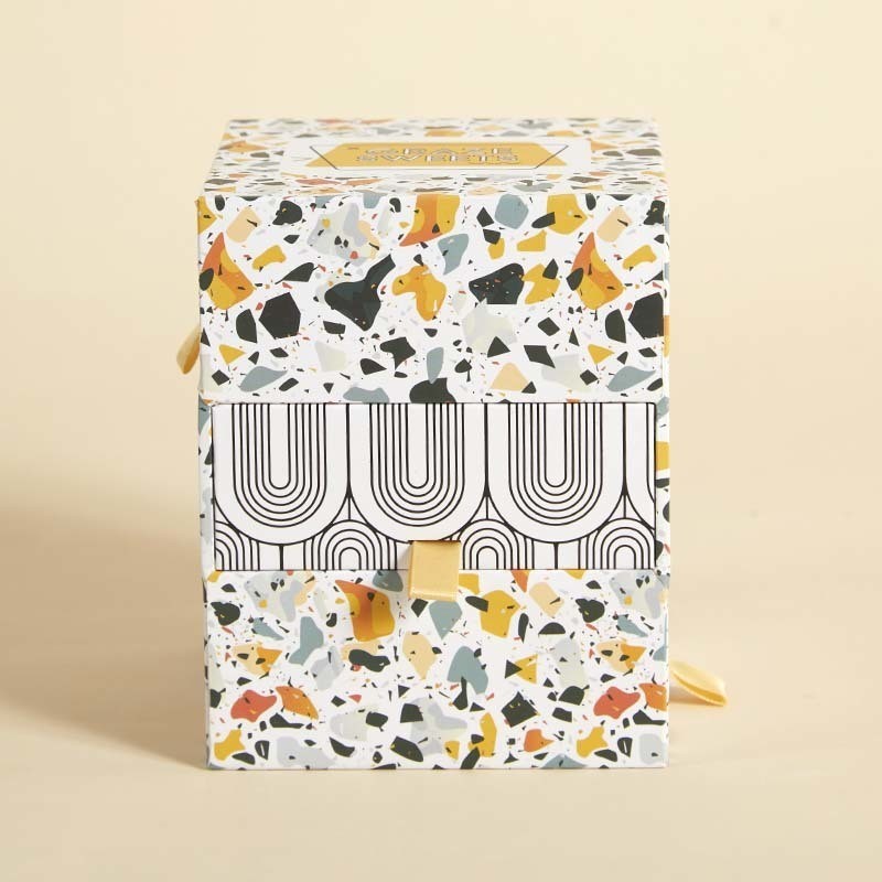 Custom Luxury Drawer Box Rigid Cardboard Gift Boxes Packaging Sweet Candy Box Customized