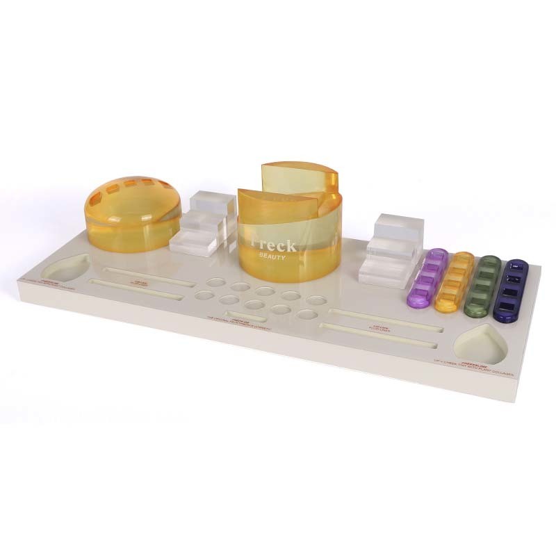 Makeup Cosmetic Acrylic Display Stand Counter Retail Display Custom