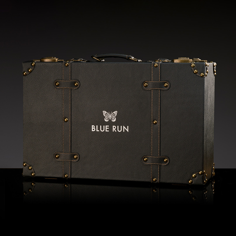 Leather Whiskey Suitcase Packaging Three Bottles Wine Luggage Travel Case With Handle