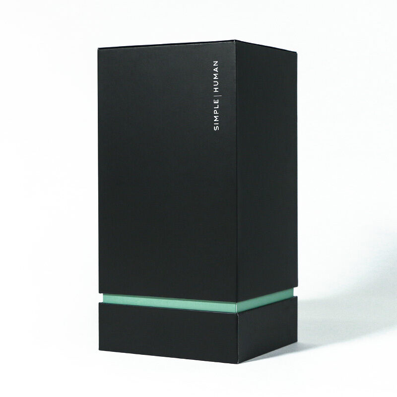 Elegant Sturdy Glass Bottle Gift Boxes Premium Beverage Packaging Lid and Base Box With Foam EVA Insert